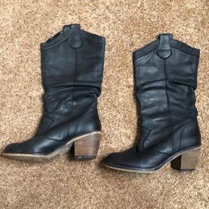 Aldo Western Boot in Black, Size 39